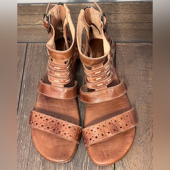 Bed Stu Gladiator Sandals Brown Leather Womens size 9 - Picture 5 of 8